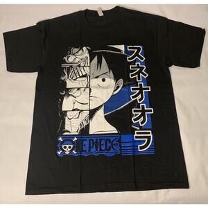Captain Monkey D. Luffy-Pirate King's Iconic Tee|One Piece Anime Vtg Style